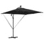 Parasol Sort 249 x 249 x 250 cm Polyester og Aluminium
