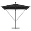 Parasol Sort 249 x 249 x 250 cm Polyester og Aluminium