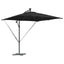 Parasol Sort 249 x 249 x 250 cm Polyester og Aluminium