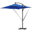 Parasol 249 x 249 x 250 cm Polyester og Aluminium Azurblå