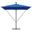 Parasol 249 x 249 x 250 cm Polyester og Aluminium Azurblå