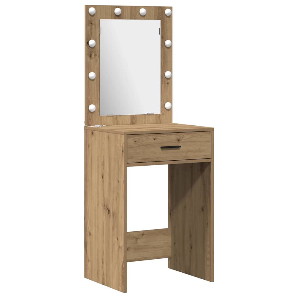 Klædeskab med hylde 2 pcs Brun 50 x 41 x 135 cm Konstrueret træ