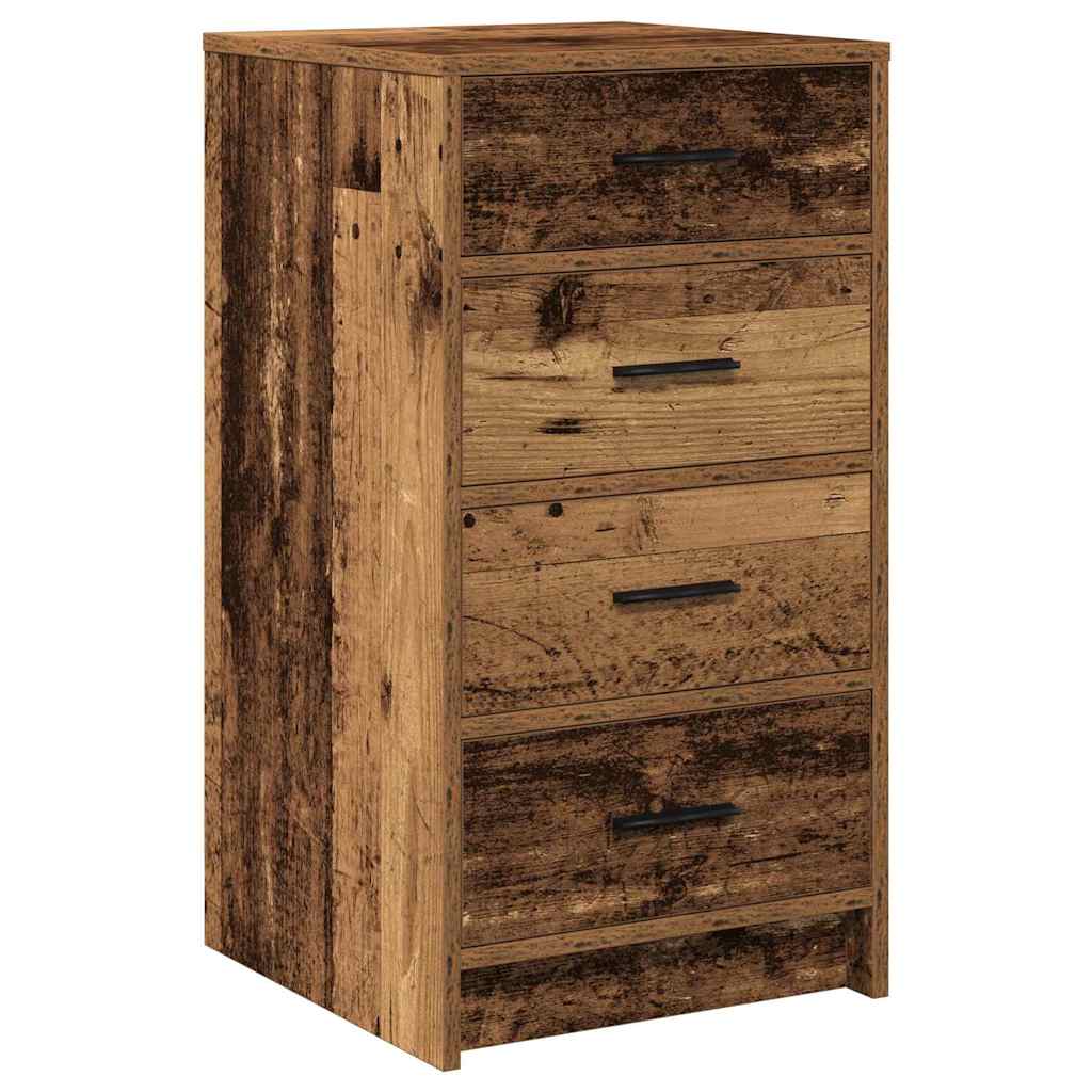 Klædeskab 3 stk. Brun 40 x 41 x 135 cm Konstrueret træ
