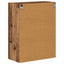 Væggeskabe 2 stk. Gammelt træ 69,5 x 34 x 90 cm Konstrueret træ