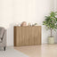 Sideboard 2 stk. Artisan Egetræ 60 x 31 x 84 cm Konstrueret træ