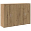 Sideboard 2 stk. Artisan Egetræ 60 x 31 x 84 cm Konstrueret træ