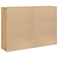 Sideboard 2 stk. Artisan Egetræ 60 x 31 x 84 cm Konstrueret træ