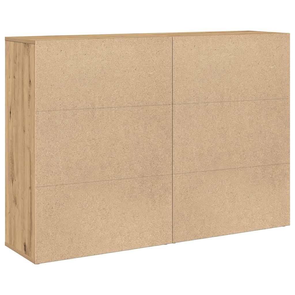 Sideboard 2 stk. Artisan Egetræ 60 x 31 x 84 cm Konstrueret træ
