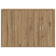 Sideboard 2 stk. Artisan Egetræ 60 x 31 x 84 cm Konstrueret træ