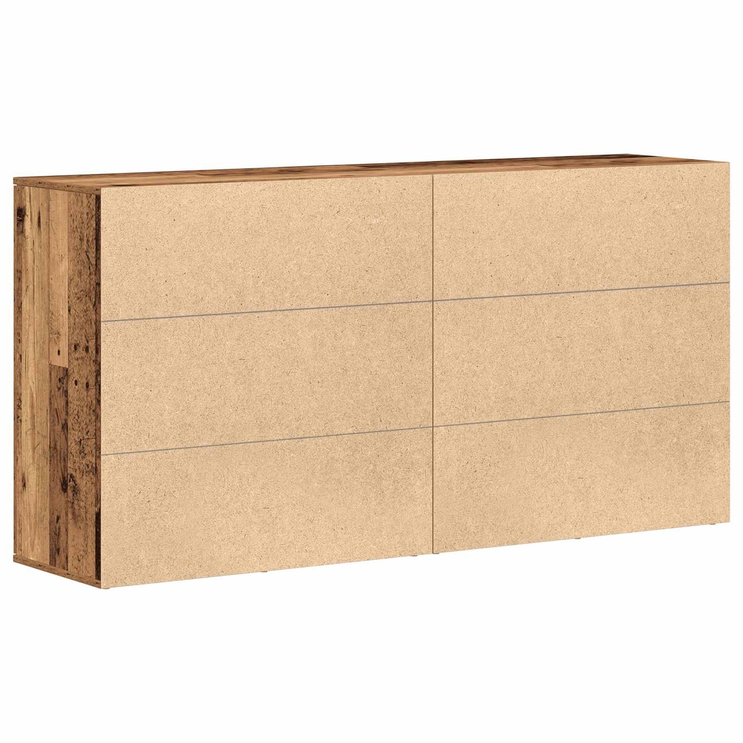 Sideboard 2 stk. Gammelt træ 79 x 38 x 80 cm Konstrueret træ