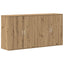 Sideboard 2 stk. Artisan Egetræ 79 x 38 x 80 cm Konstrueret træ