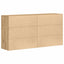 Sideboard 2 stk. Artisan Egetræ 79 x 38 x 80 cm Konstrueret træ