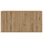 Sideboard 2 pcs Artisan Egetræ 79 x 38 x 80 cm Konstrueret træ