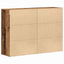 Sideboard 2 pcs Gammelt træ 60 x 31 x 84 cm Konstrueret træ