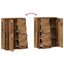 Sideboard 2 pcs Gammelt træ 60 x 31 x 84 cm Konstrueret træ