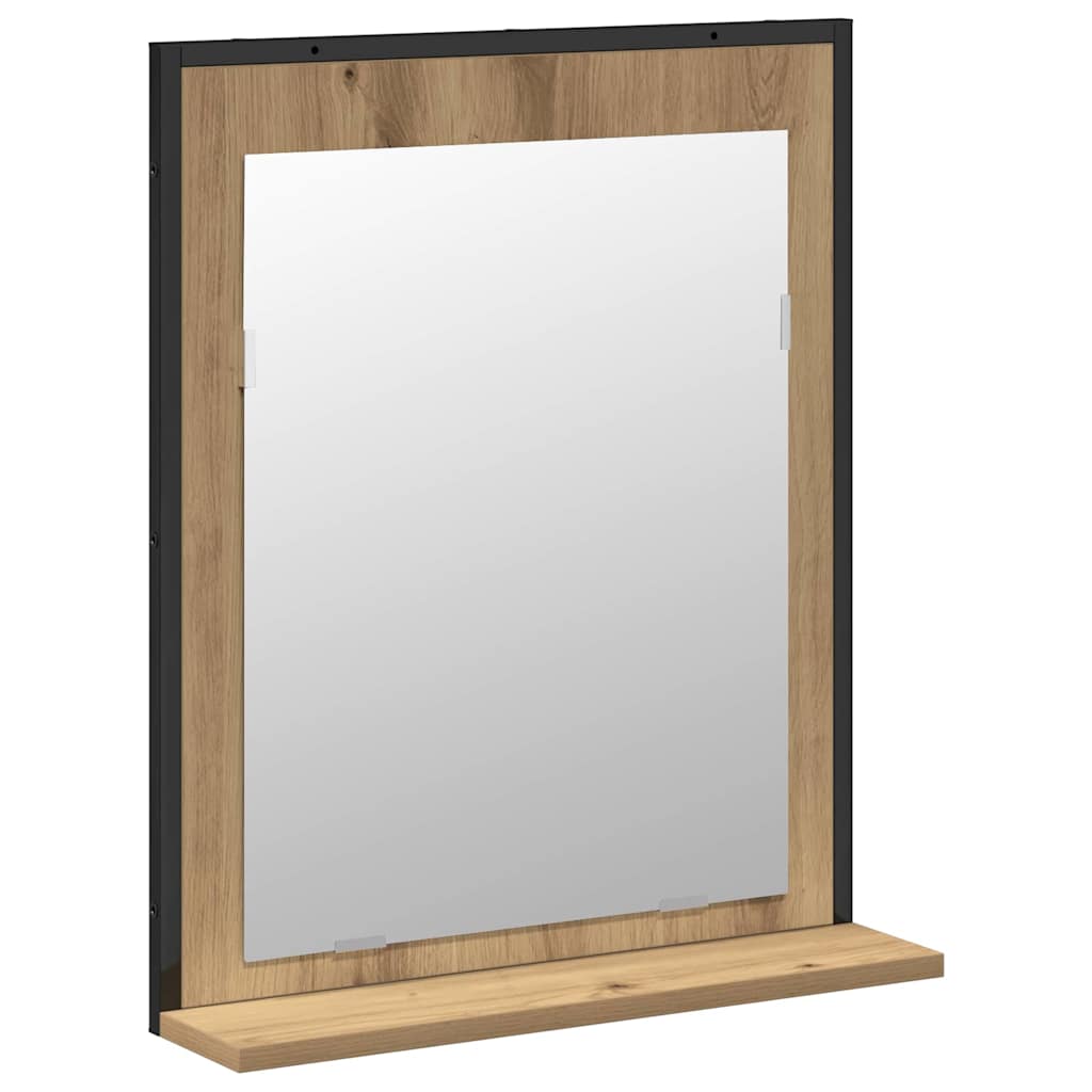 Badeværelsesmøbel sæt 2 stk. Brun 60 x 33 x 60 cm