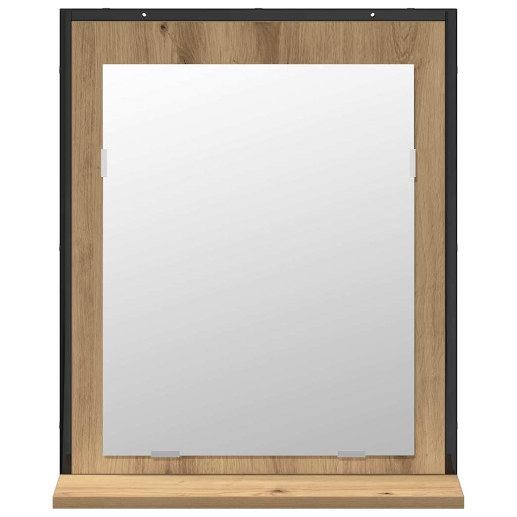 Badeværelsesmøbel sæt 2 stk. Brun 60 x 33 x 60 cm