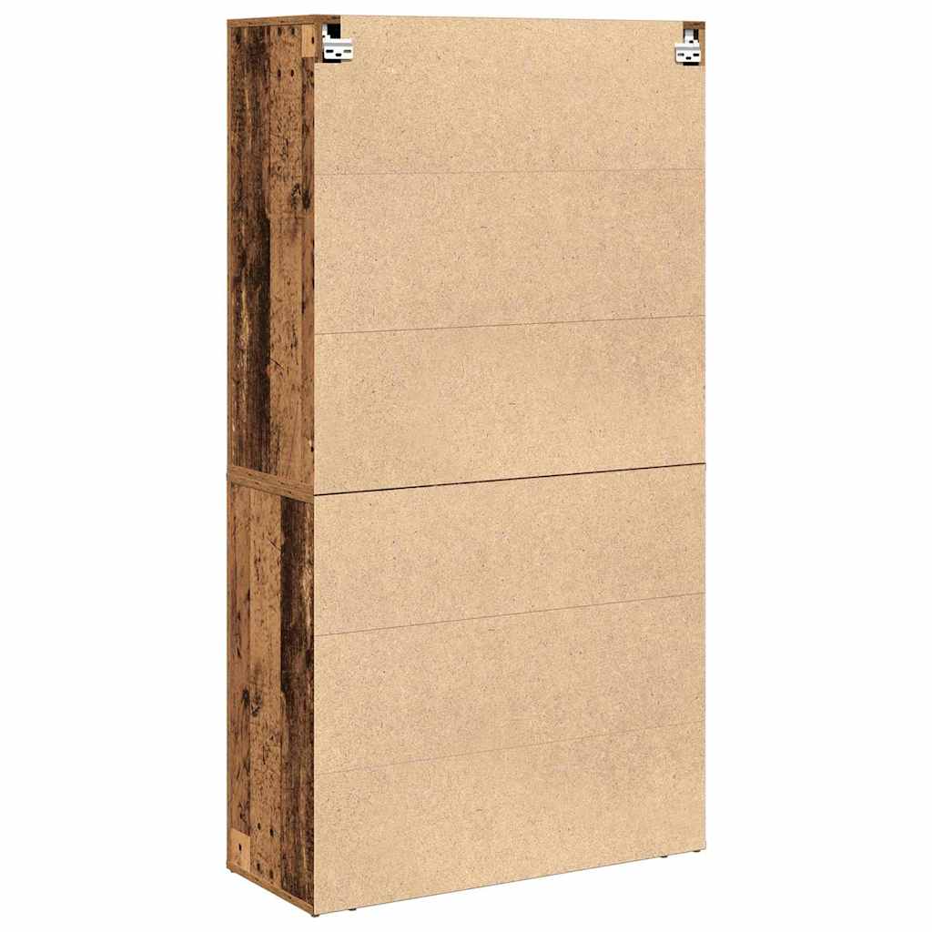 Highboard Gammelt træ 80 x 33 x 150 cm Konstrueret træ