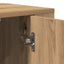 Highboard Artisan Egetræ 80 x 33 x 150 cm Konstrueret træ