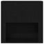 Highboard Sort eg 80 x 33 x 150 cm Konstrueret træ