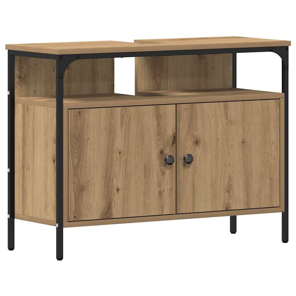 Badeværelsesmøbel sæt 3 stk. Brun 80 x 30 x 60 cm