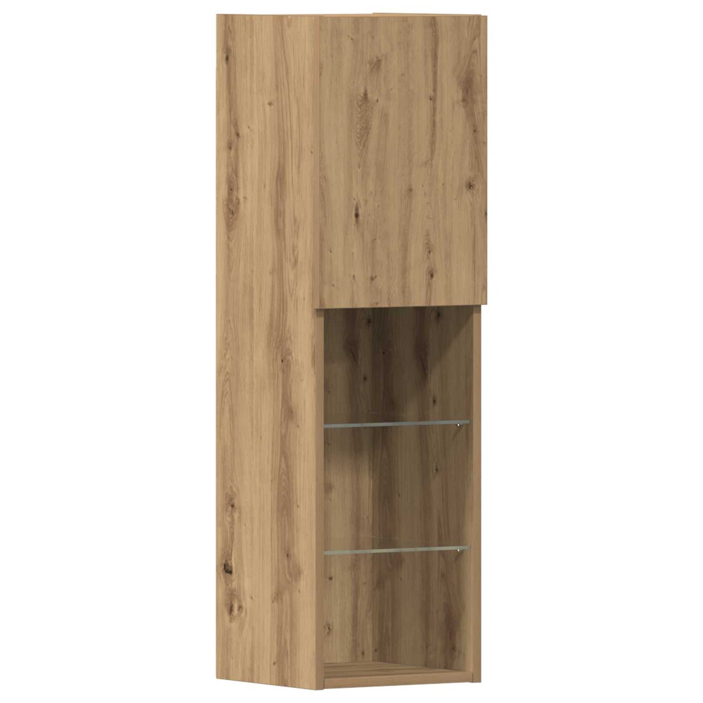 TV-skab 4 pcs artisan eg Konstrueret træ