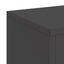 Planteholder 2 pcs Sort 24 x 24 x 35 cm Stål