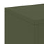 Planteholder 2 pcs Olivengrøn 24 x 24 x 35 cm Stål