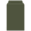 Planteholder 2 pcs Olivengrøn 24 x 24 x 35 cm Stål