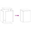 Planteholder 2 pcs Rusten 24 x 24 x 35 cm Cortenstål