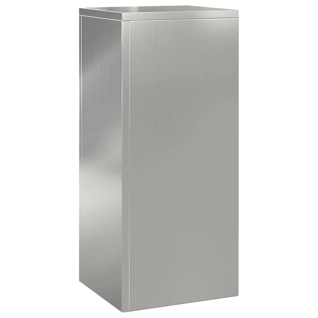 Planteholder 2 pcs Sølv 24 x 24 x 55 cm Galvaniseret stål