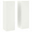 Planteholder 2 pcs Hvid 24 x 24 x 75 cm Stål