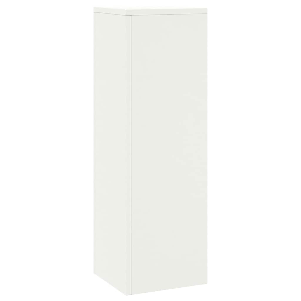 Planteholder 2 pcs Hvid 24 x 24 x 75 cm Stål