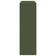 Planteholder 2 pcs Olivengrøn 24 x 24 x 75 cm Stål