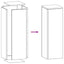 Planteholder 2 pcs Rusten 24 x 24 x 75 cm Cortenstål