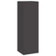 Planteholder 3 pcs Sort Stål