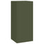 Planteholder 3 pcs Olivengrøn Stål