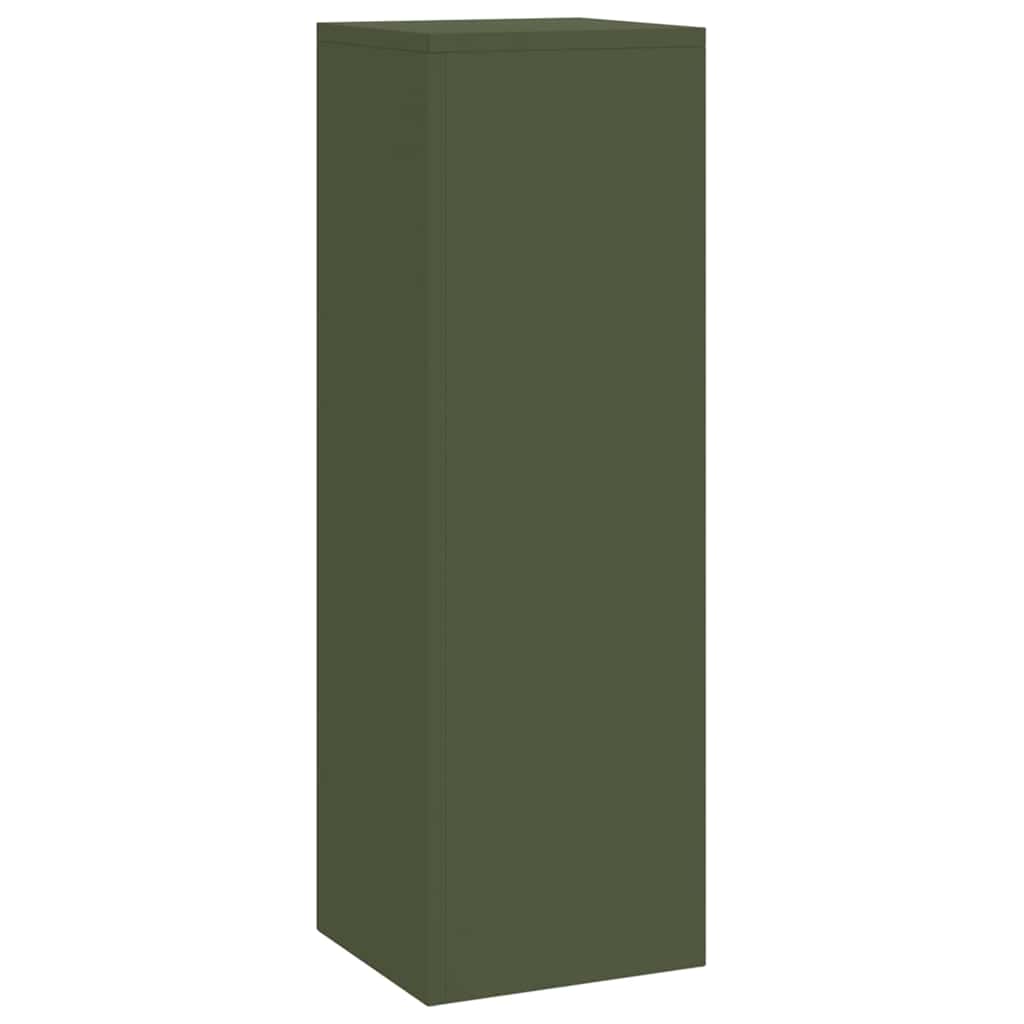 Planteholder 3 pcs Olivengrøn Stål
