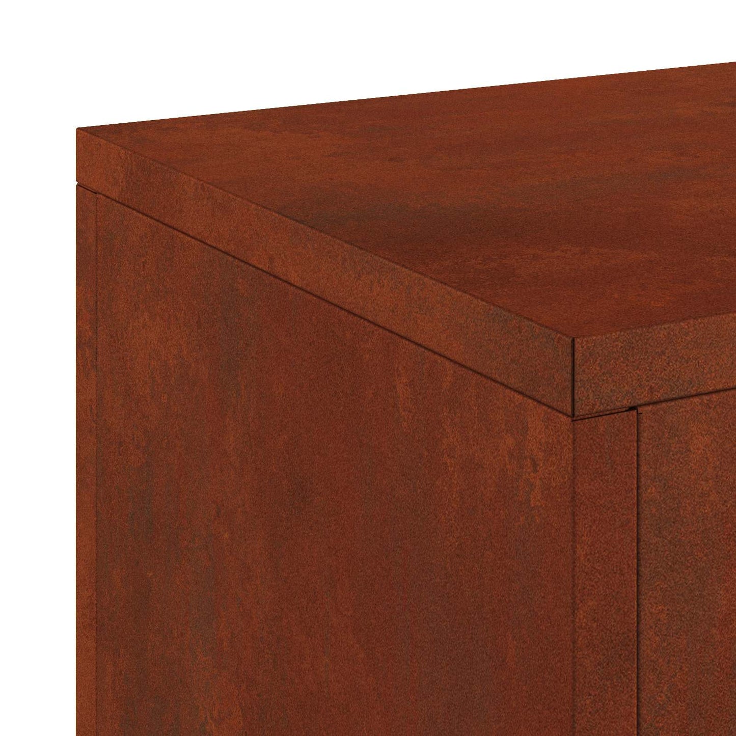 Planteholder 3 pcs Rusten Cortenstål