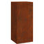 Planteholder 3 pcs Rusten Cortenstål