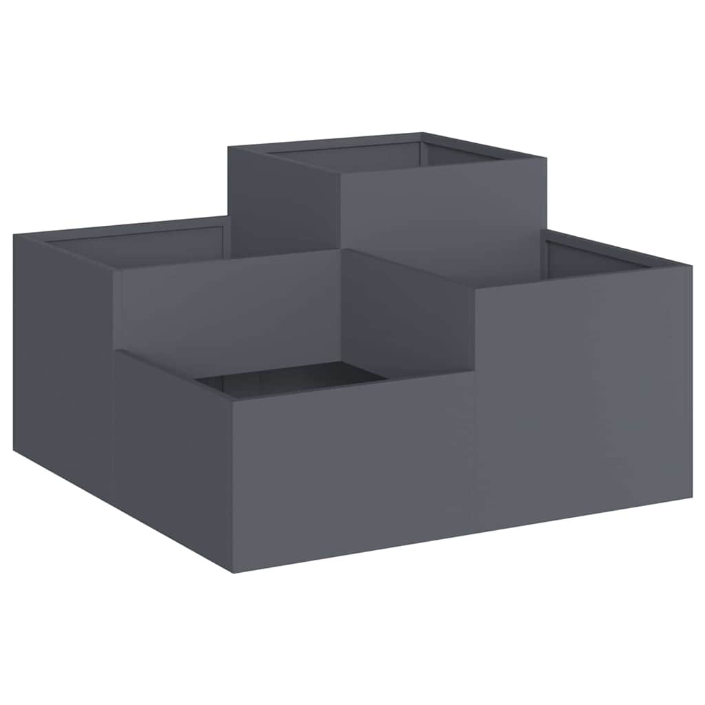Have Blomsterkrukke Antracit 80 x 80 x 48 cm Stål