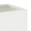 Hævet haveplante Hvid 100 x 26 x 82 cm Stål