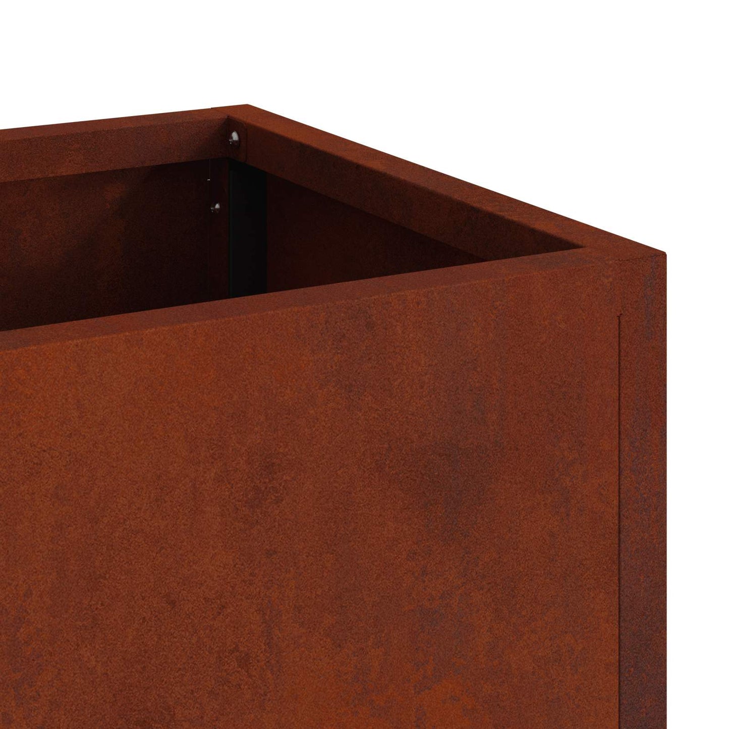 Hævet haveplante Rusten 100 x 26 x 82 cm Cortenstål