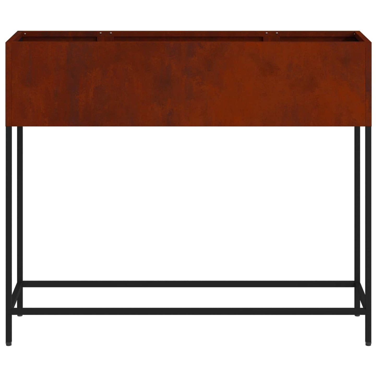 Hævet haveplante Rusten 100 x 26 x 82 cm Cortenstål