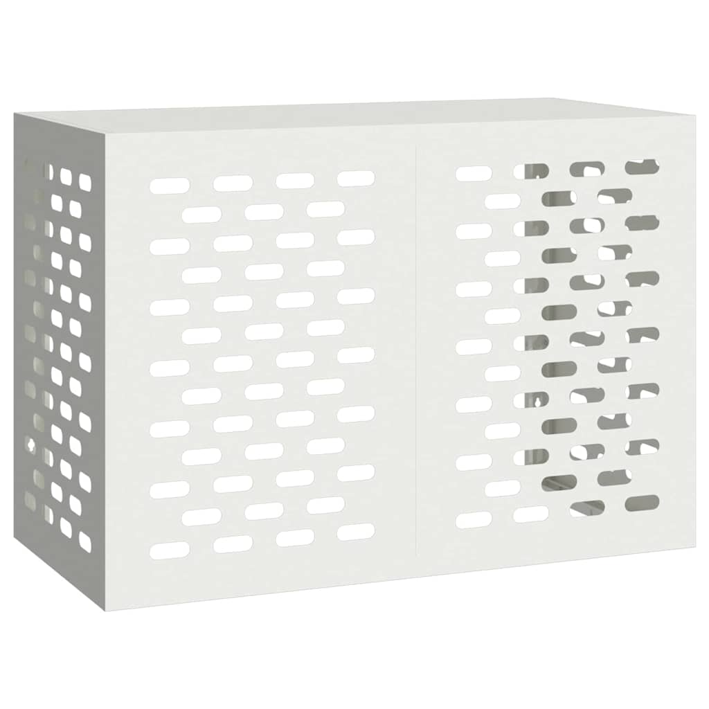 Air Conditioner Cover Hvid 100 x 50 x 70 cm Stål