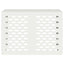 Air Conditioner Cover Hvid 100 x 50 x 70 cm Stål