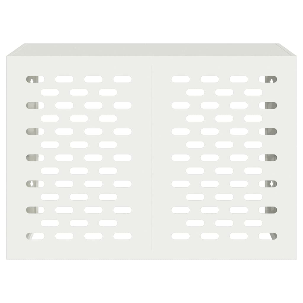 Air Conditioner Cover Hvid 100 x 50 x 70 cm Stål
