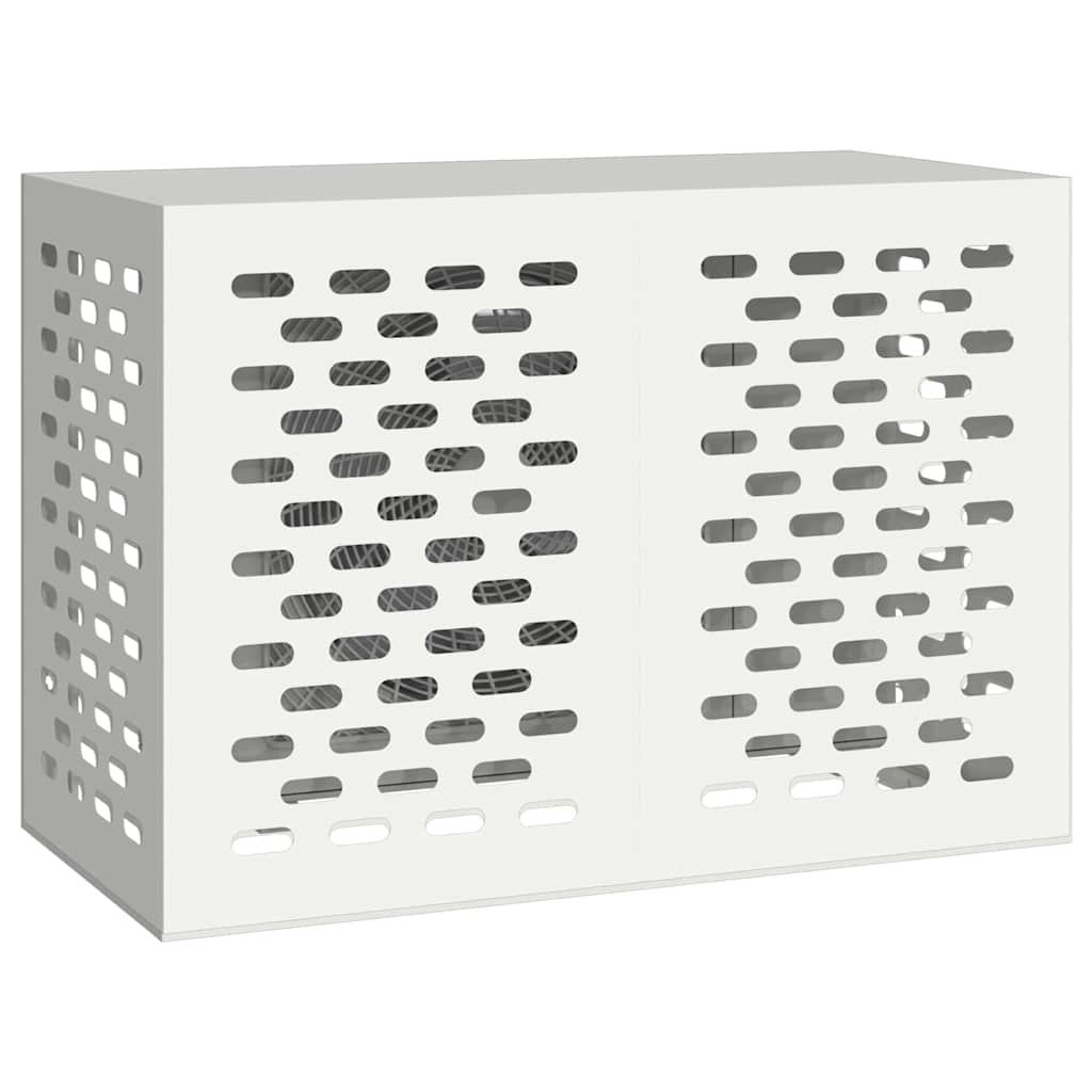 Air Conditioner Cover Hvid 100 x 50 x 70 cm Stål
