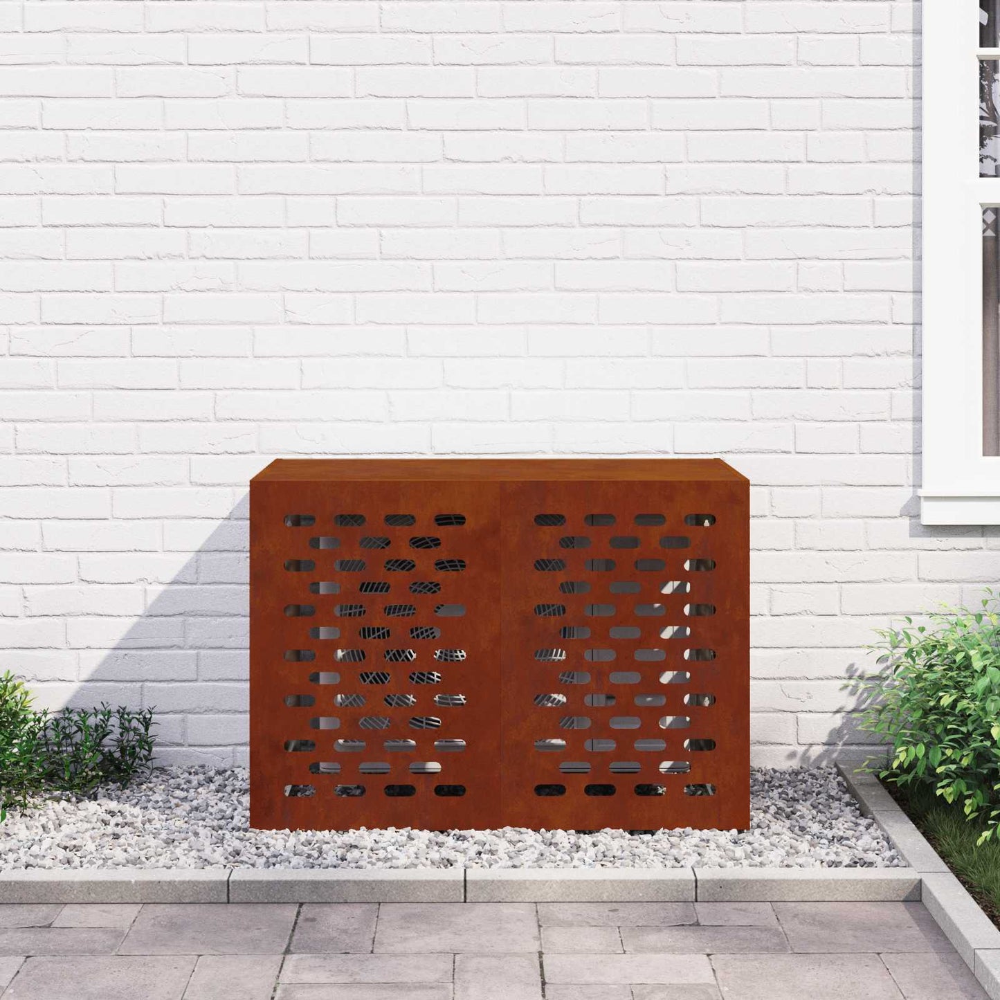 Air Conditioner Cover Rusten 100 x 50 x 70 cm Galvaniseret stål