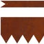 Plænekant 10 pcs Brun 100 x 0.05 x 20 cm Cortenstål